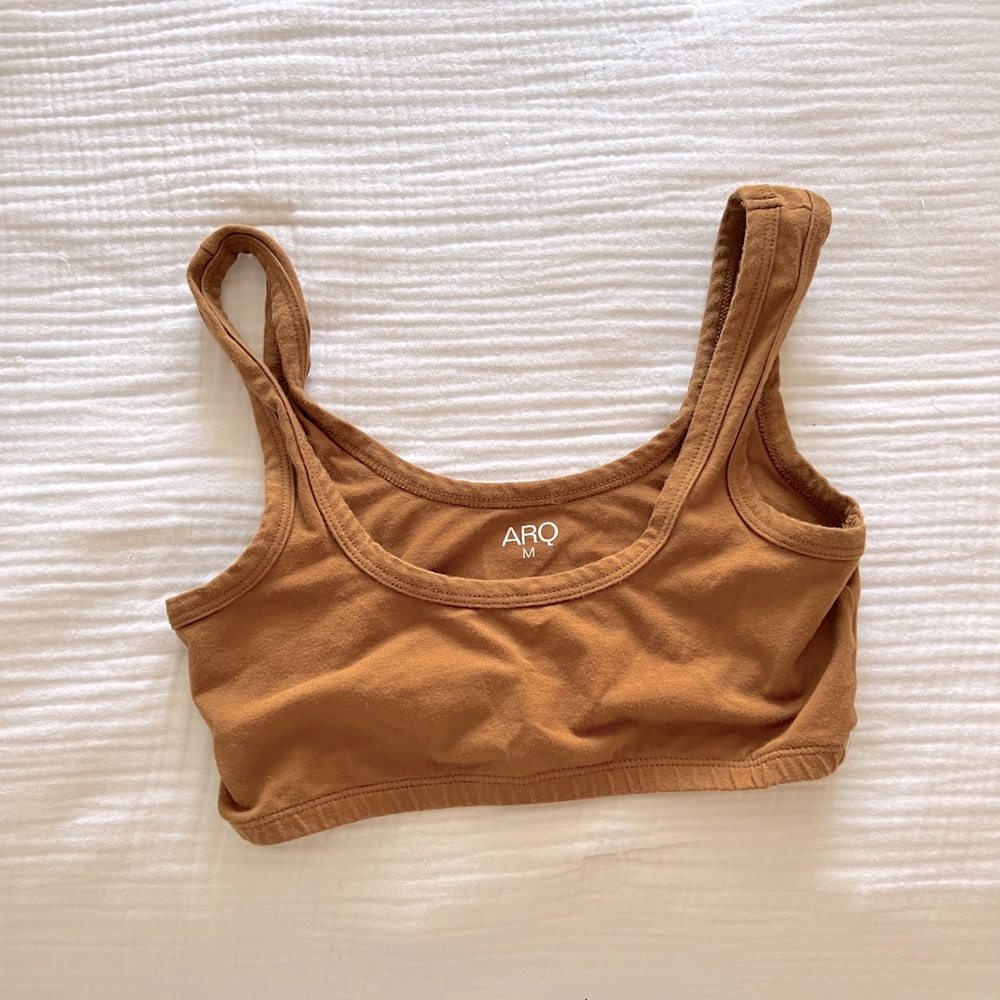 ARQ full coverage bra - color is toffee